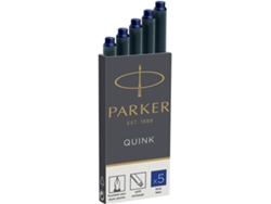 Pack de 5 Recambios para Bolígrafos PARKER 1950402 Multicolor