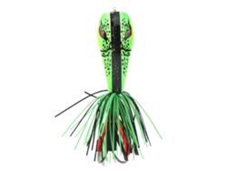Señuelo De Pesca Artificial Con Forma De Rana, Duro, De 5,5 Cm, Para Superficie, Con Cabeza De Serpiente Simulada.