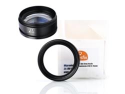 Lente de microscopio estereoscópico 2x de alta calidad | Aumento 2x, distancia ocular de 30 mm | Compatible con modelos profesionales