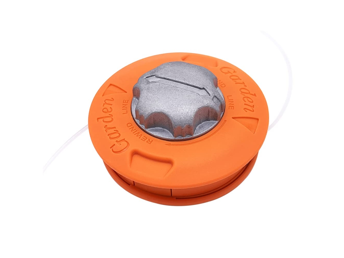 Cabezal de corte doble M10x1.25 con hilo izquierdo y punta automática para desbrozadora de gasolina con hilo de nailon Btforus