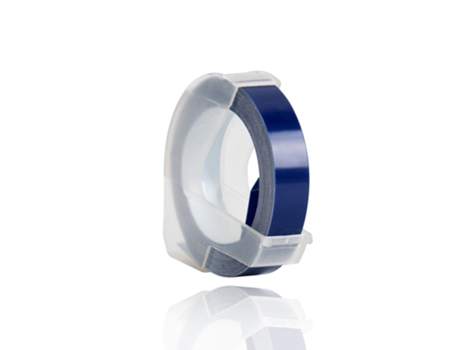 Cinta Adhesiva Plástica Dymo 3D (Color Morado Azul - 12 Mm)
