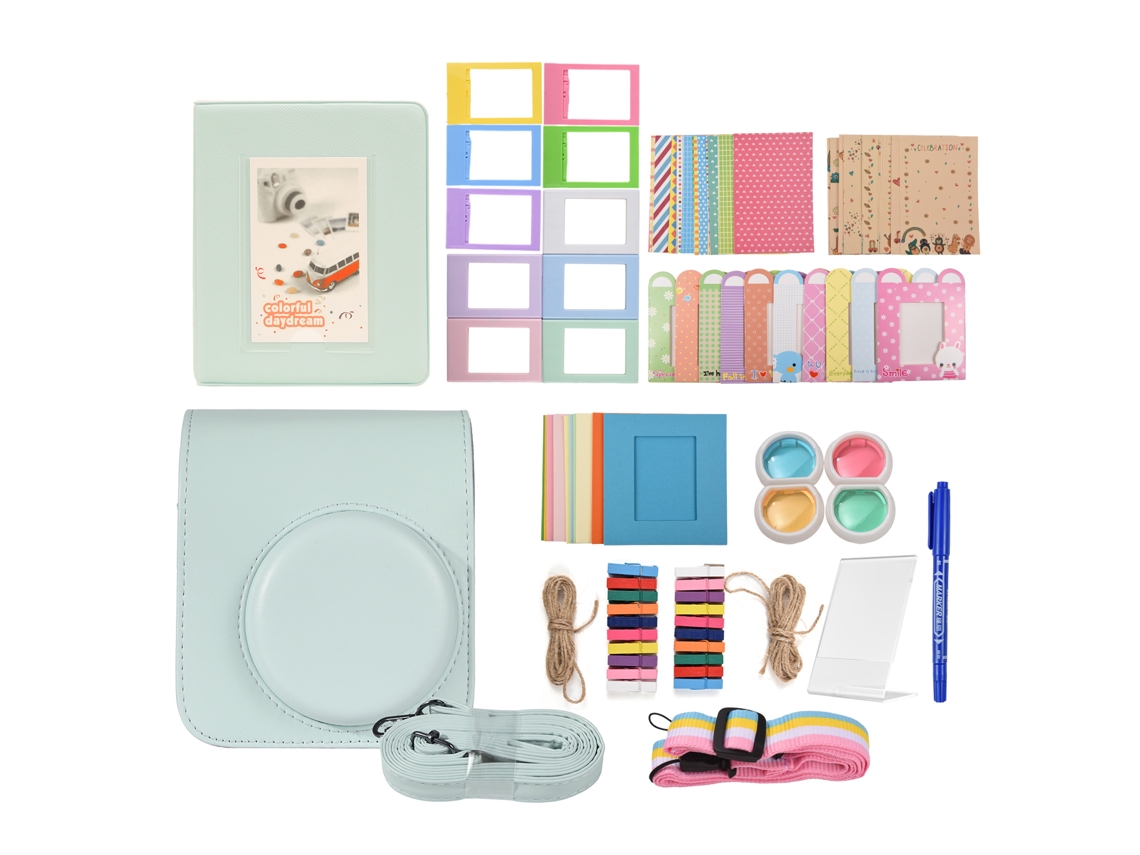Kit de accesorios para la cámara instantánea Fujifilm Instax Mini 12
