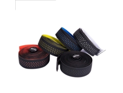 Fita De Guidão De Bicicleta Ztto Anti-vibração Cork Eva Pu Soft Breathable Com 2 Plugues Para Bike De Estrada
