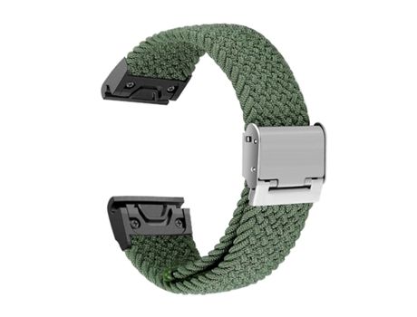 Pulsera Trenzada Flexible para Garmin Forerunner 945 Verde VEANXIN