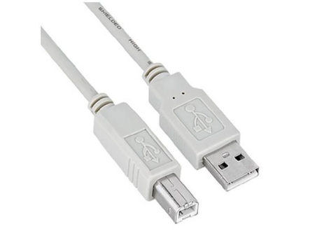 Cable Usb B NILOX Blanco