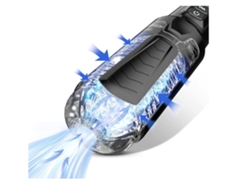 Masturbador Masculino Automático Con 10 Modos De Vibración Y 4 Ventosas, Juguete Sexual Para Hombres, Color Negro