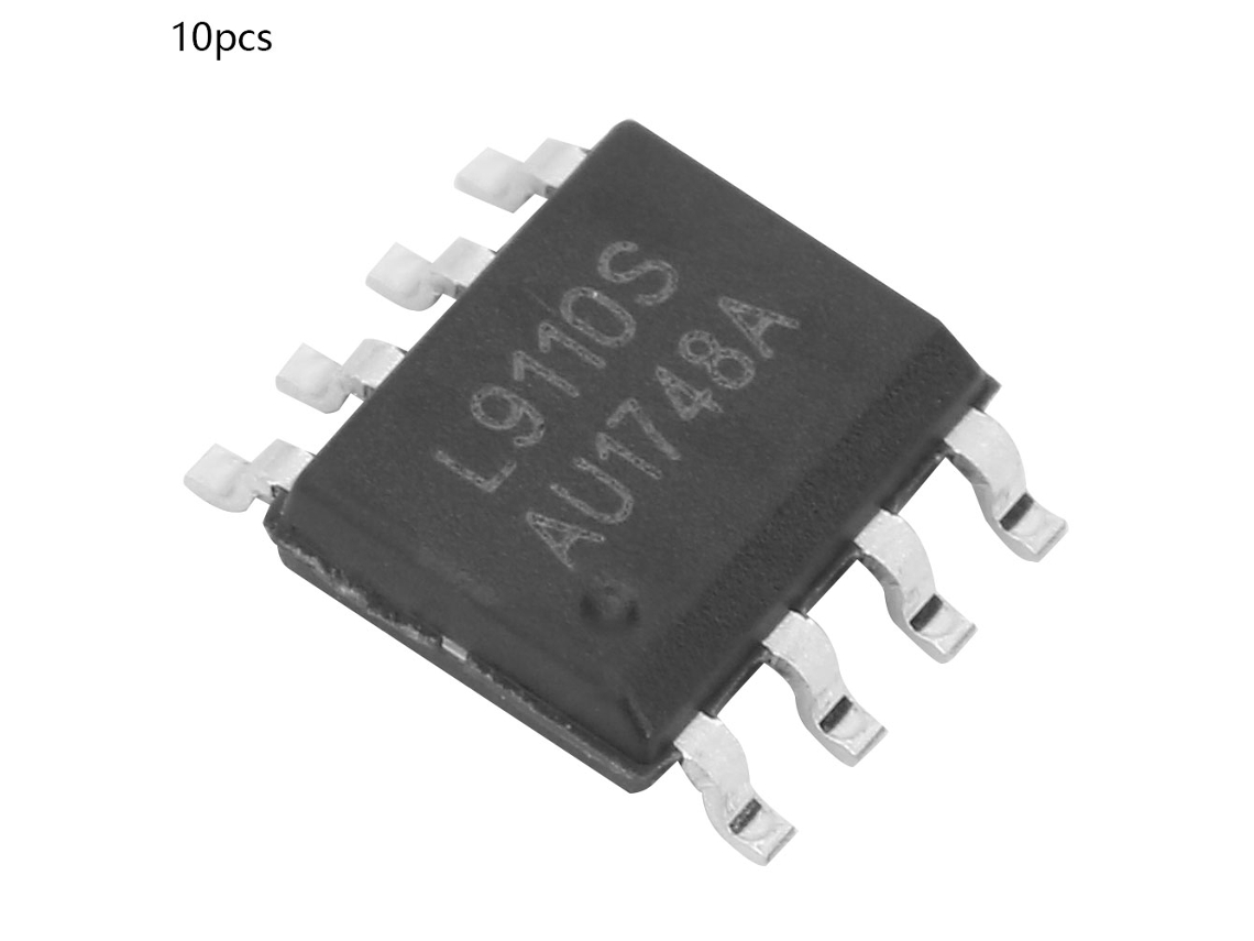 Chip controlador de motor integrado 20d26n L9110s en encapsulado SOP 8 para placas de circuito impreso compactas y de alto rendimiento.