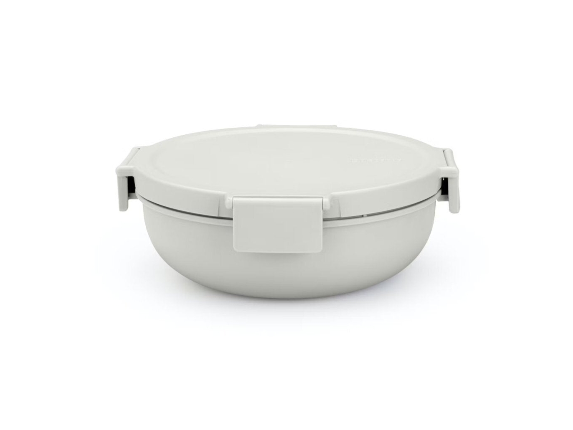 Recipiente Para Ensalada 1,3L Gris Claro
