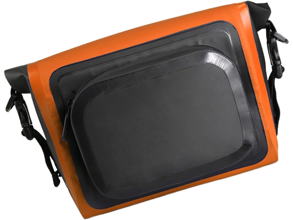 Bolsa Delantera Para Bicicleta, Para Cuadro, Para Uso Urbano, Impermeable, Para Manillar Con Correa Para El Hombro Y Bolsillos Para Ciclismo.