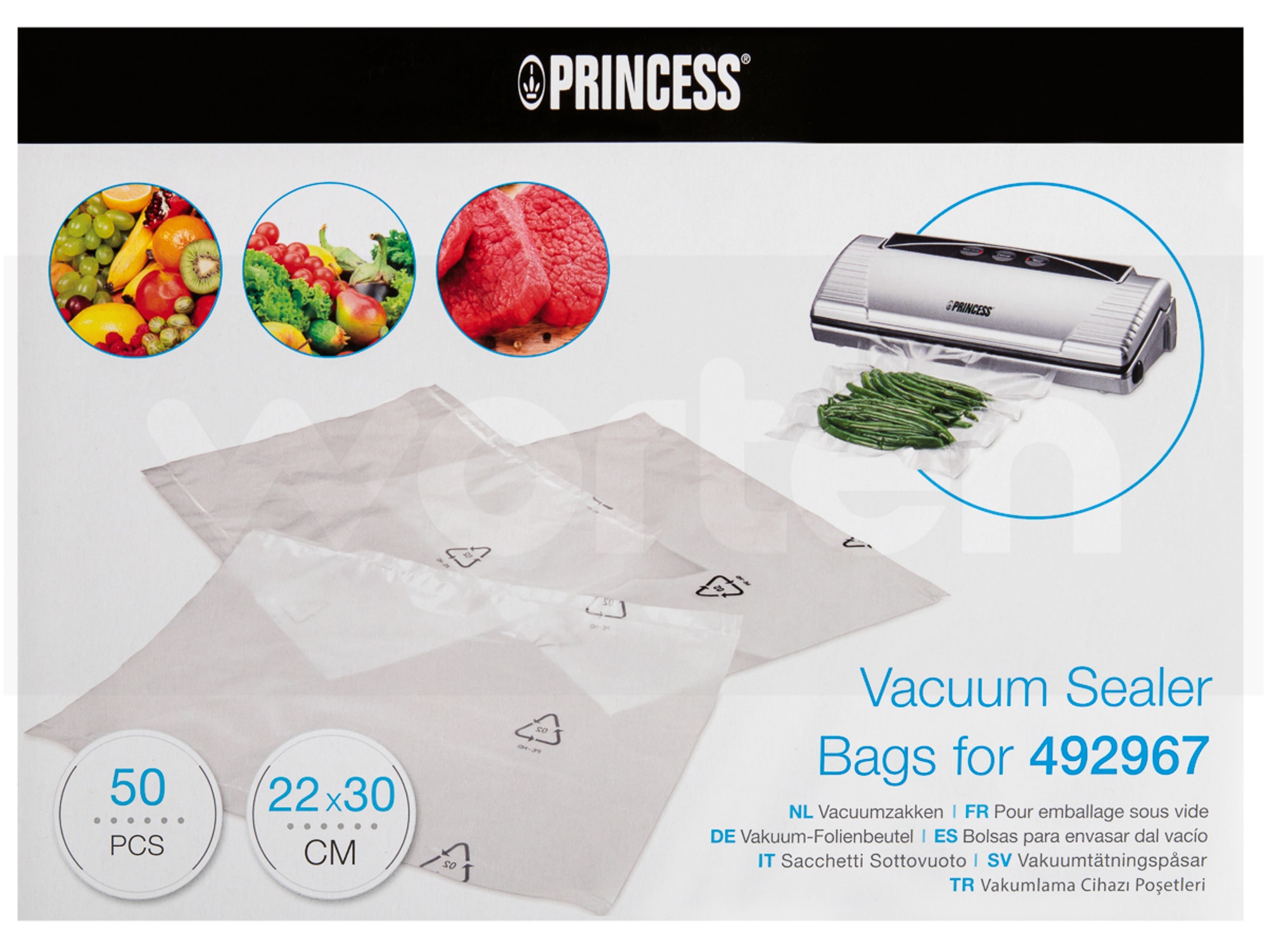CONJUNTO SACOS VACUO PRINCESS 492997