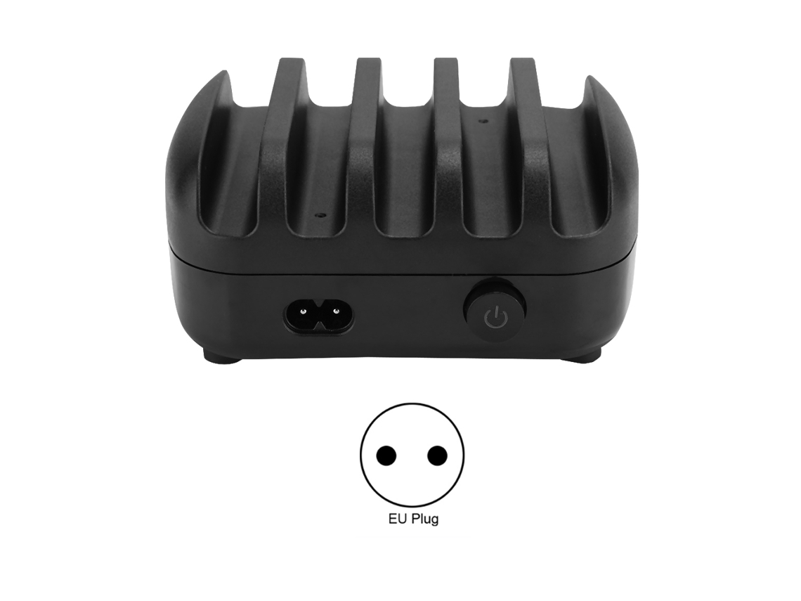 Orico Duk-5p Estación De Carga Usb De Alta Potencia Con Múltiples Interfaces Cargador De Teléfonos Móviles Negro