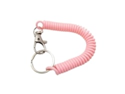 Chaveiro Retrátil Com Mola Espiral, Porta-chaves Seguro, Joia, Enfeite Elástico Para Pendurar, Ideal Para Trabalhadores De Escritório E Estudante