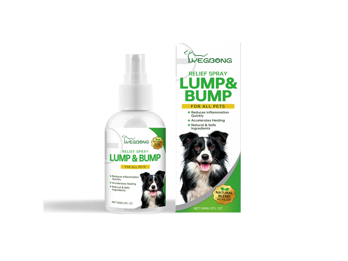 Spray para aliviar la hinchazón en mascotas