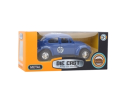 Ats-juguete De Coche A Escala 1:32 Simulación Alta Modelo De Vehículo Juguete De Tracción Hacia Atrás Para Niños (azul)