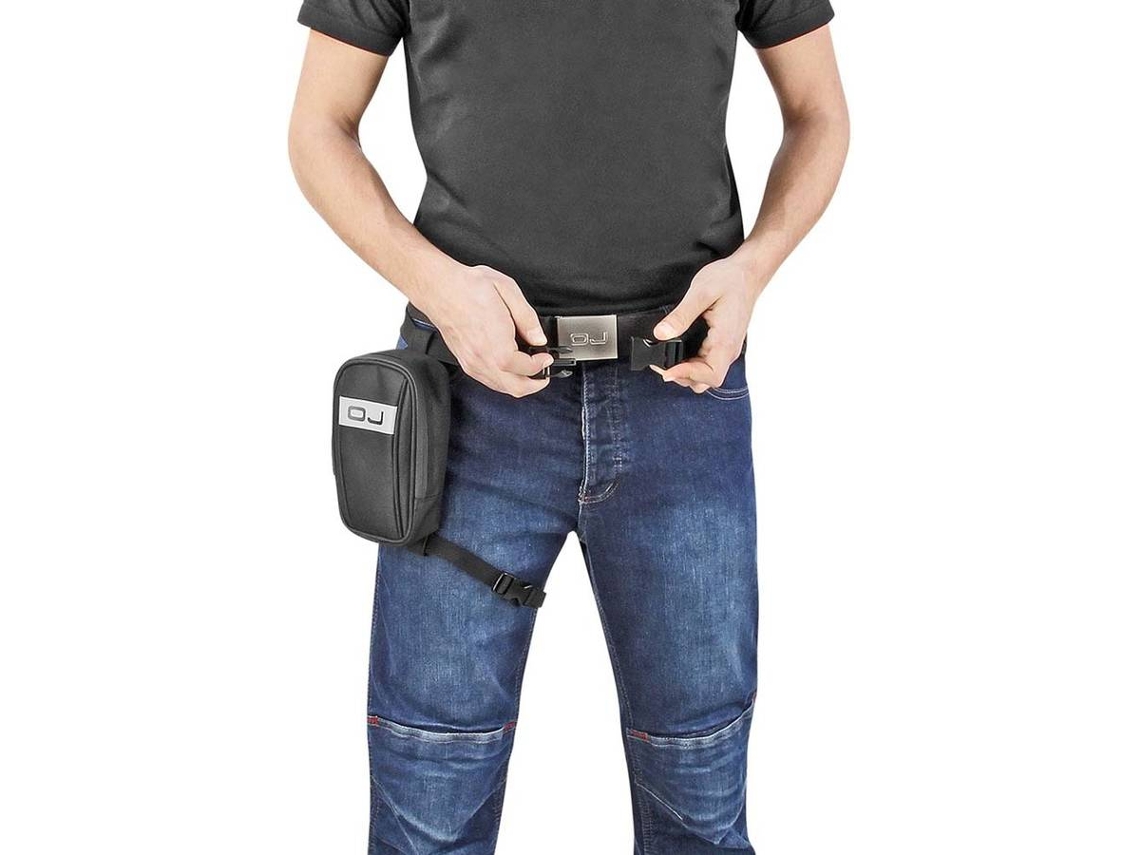 Riñonera OJ Mini Track Negro (1l)
