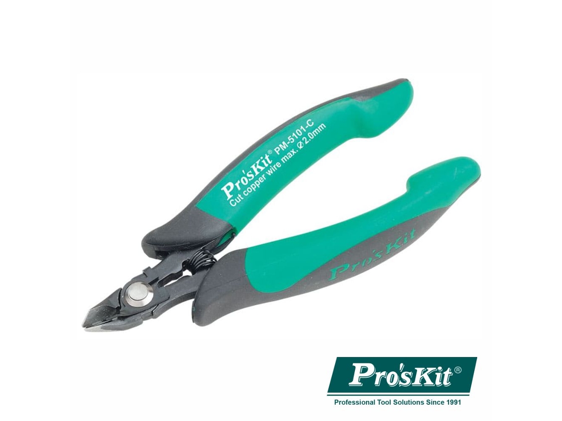 Alicates De Corte Con Clip De Seguridad De 130 Mm Proskit