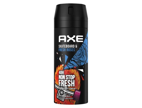 Axe Skateboard & Fresh Roses Men Desodorante Spray 150 Ml 1 Unidades