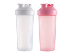 Botellas mezcladoras de proteínas, 20 oz, paquete de 2 con bola mezcladora, vaso mezclador