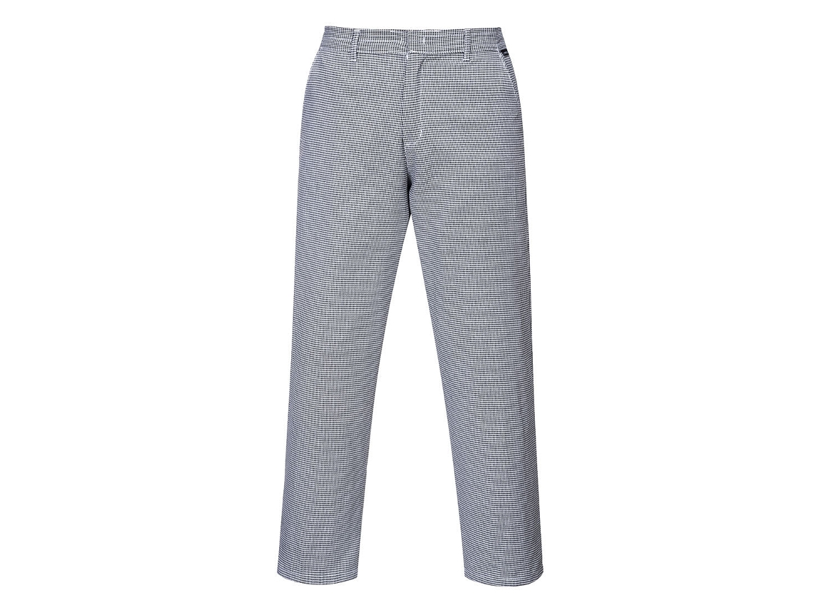 Pantalones de chef Harrow: comodidad y estilo en la cocina / Pied De Poule / M Portwest