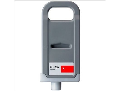 Cartucho para Canon pfi706 Rojo (6687B001)