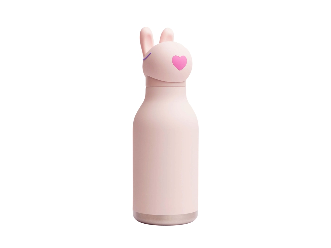 Botella térmica Asobu Bestie con pajita (460 ml, conejo, Sbv44bunny)