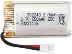 Batería de litio SFUSHOS de 3,7 V y 550 mAh