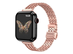 Correa para Apple Watch de 42/41/40/38 mm - Metal con cierre magnético delgado en acero