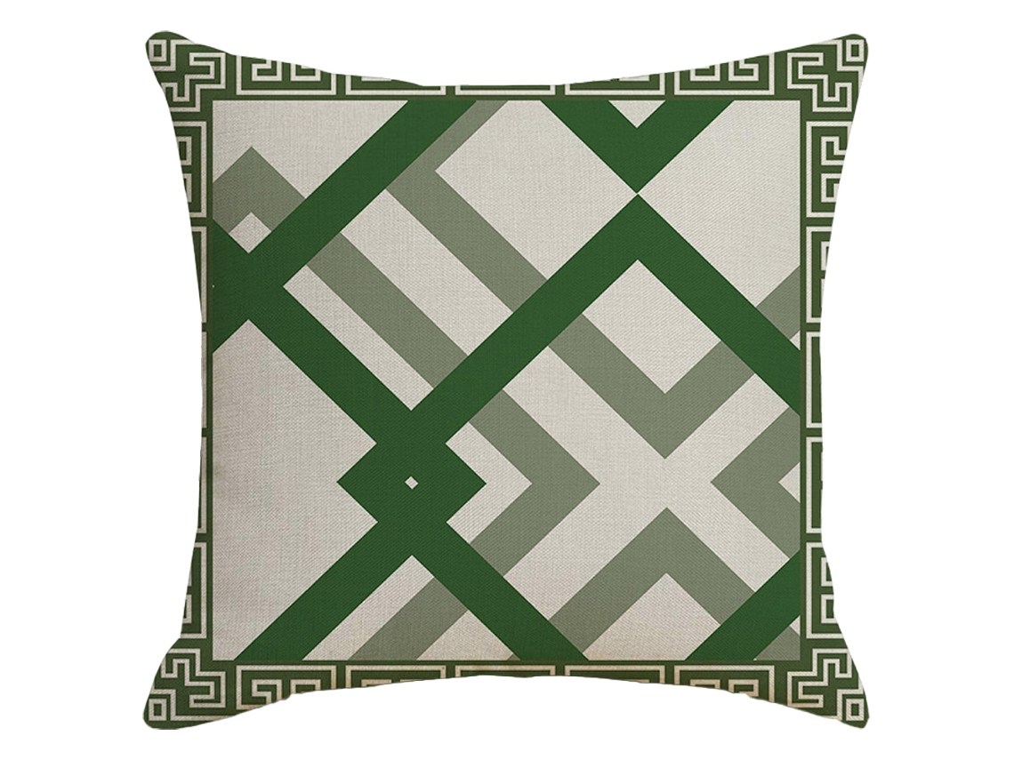 Funda De Almohada Cuadrada Estilo Granja Para Sofá Cama
