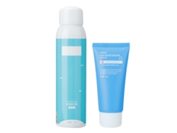 Kit de depilación corporal para hombres y mujeres: El spray y la crema reparadores eliminan el vello sin dolor e inhiben su crecimiento.