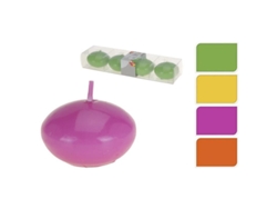 Velas flotantes 4 piezas 5 cm surtido caja 4