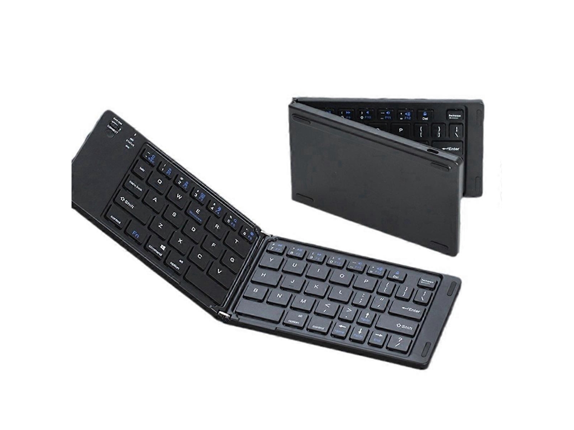 Mini teclado Bluetooth recargable blanco para oficina Ly Ebike