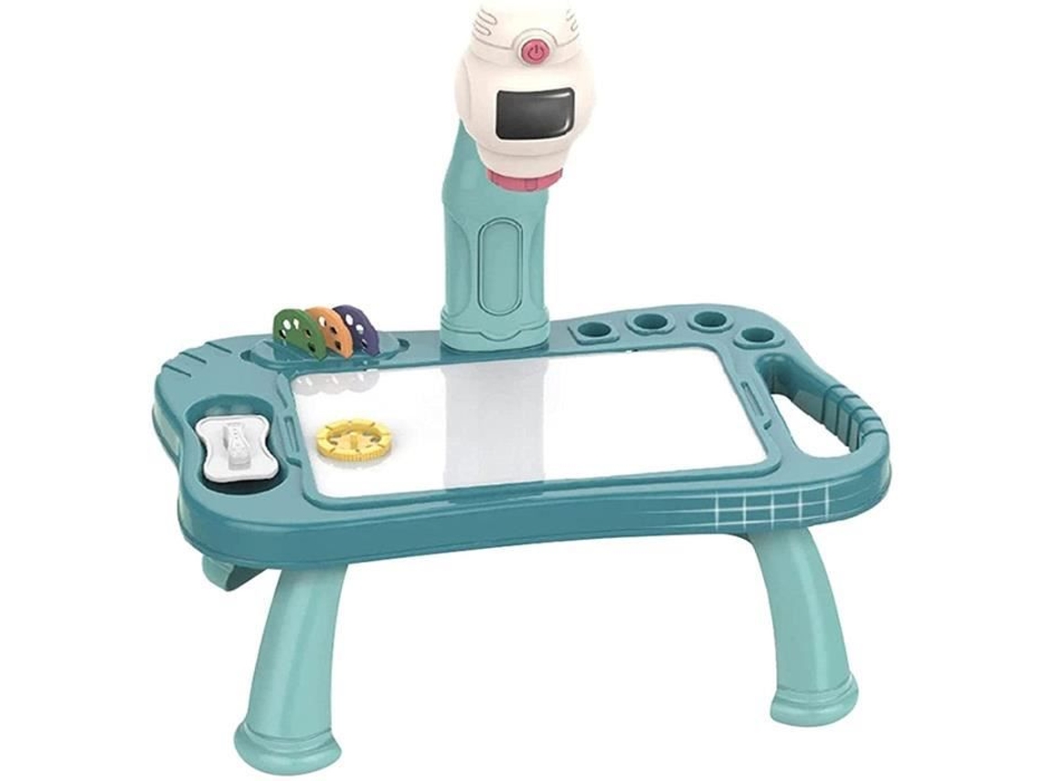 Juego de mesa de pintura para niños, proyector inteligente, tablero de dibujo para niños, juego de aprender a dibujar, 139 S/marca