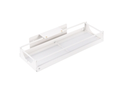Organizador De Armario Telescópico De Acero Al Carbono Con Cesta Deslizante Y Adhesivo Fuerte Para Cocina Y Baño.