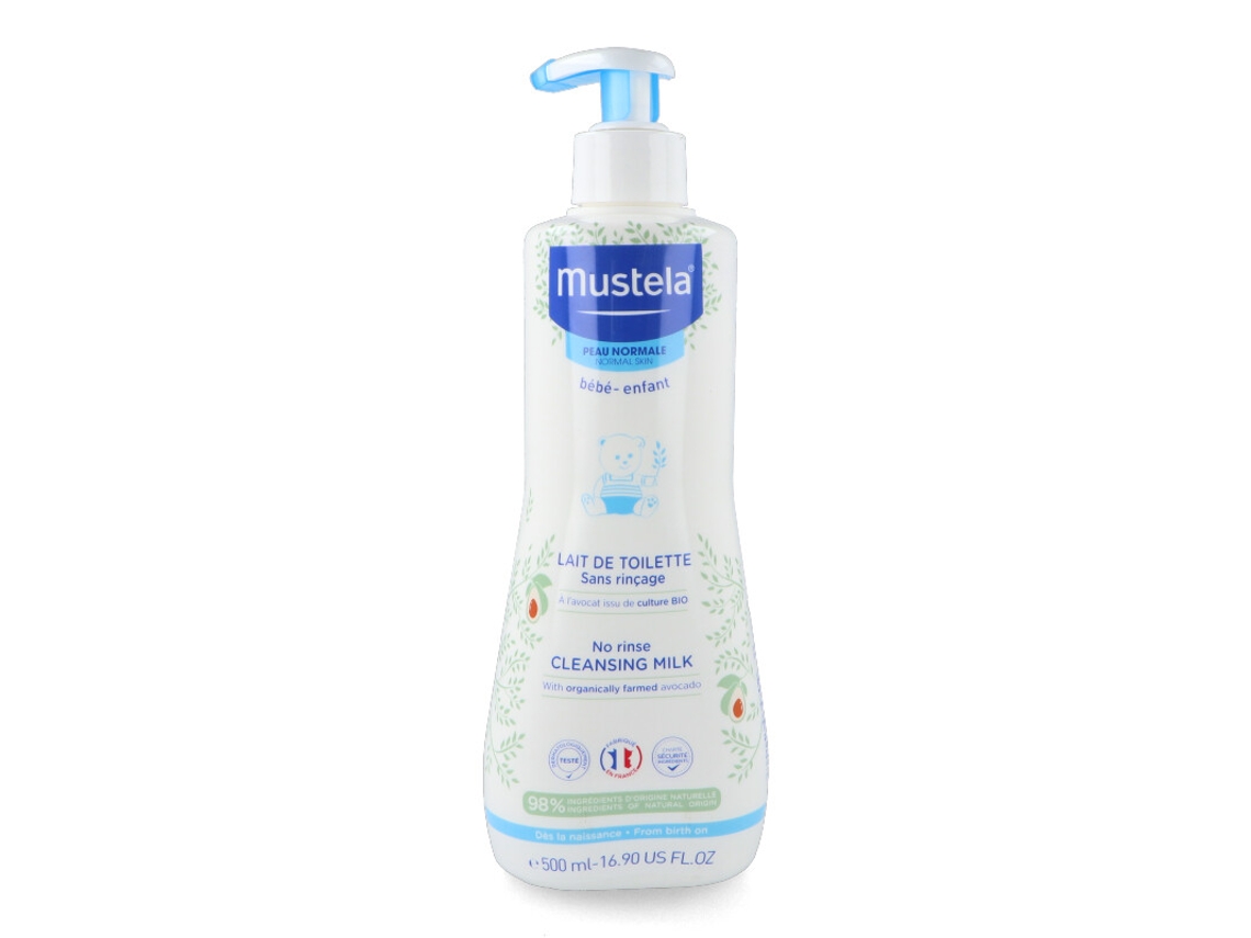 Locion Limpiadora para Bebé MUSTELA (500 ml)