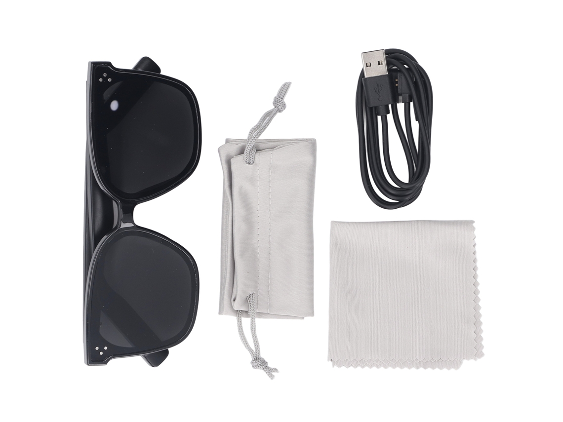 Gafas De Sol Inteligentes Bluetooth Con Altavoz, Sonido Envolvente Uv400 Y Cancelación De Ruido Para Uso En Exteriores.