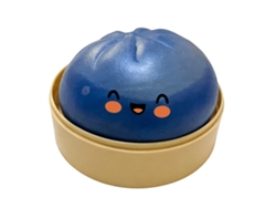 Juego de amasado Baozi azul transparente