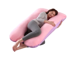 Almohada Para Embarazadas, Almohada En U Desmontable Y Lavable, Gran Cojín De Espalda