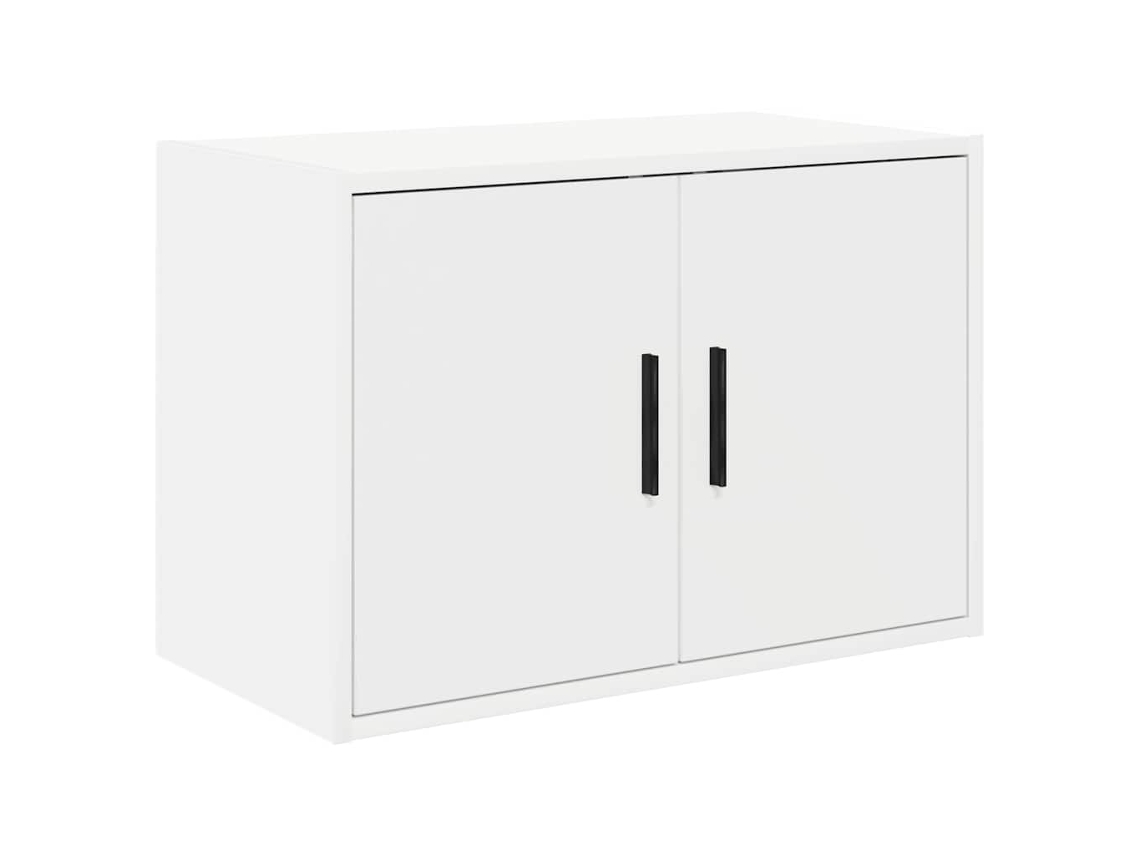 Maison Exclusive - Armario De Pared Para Garaje Madera De Ingeniería Blanco