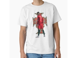 Camiseta Rockinstone Cristiano Ronaldo Portugal Logo Classic Unisex For Football Fans-(m)