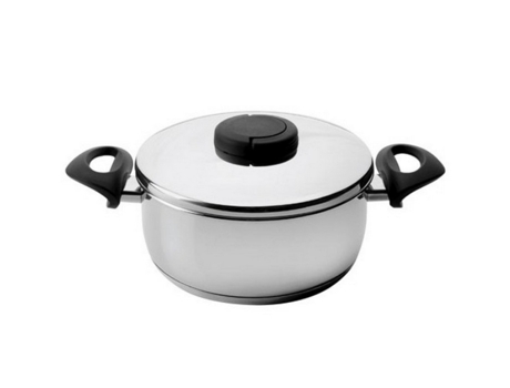 Cacerola LACOR (Acero Inoxidable-24cm)