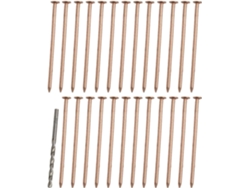 25 Clavos De Cobre De 10,2 Cm Para Eliminar Las Raíces De Los Tocones.