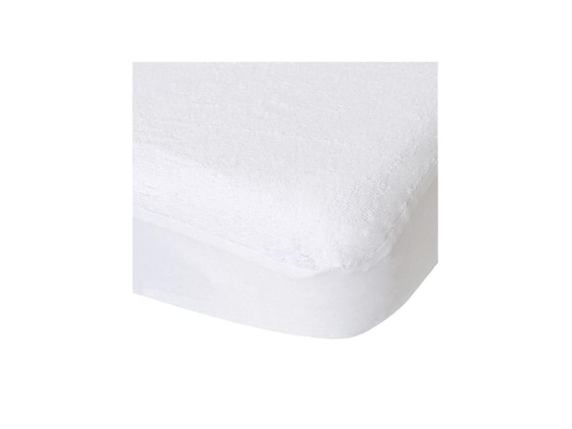 Protector de colchón transpirable para bebé, blanco, 50 x 100 cm, Domiva