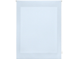 Estor Enrollable HAPPYSTOR Vichy Estampado Digital Fantasia Celeste 185x250 cm