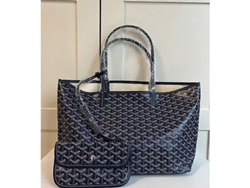 2026-bolso Tote Goyard Dog Tooth De Gran Capacidad Para Mamá Con Asa Suave Y Bolsillo Abierto 30x20cm Color Nuevo