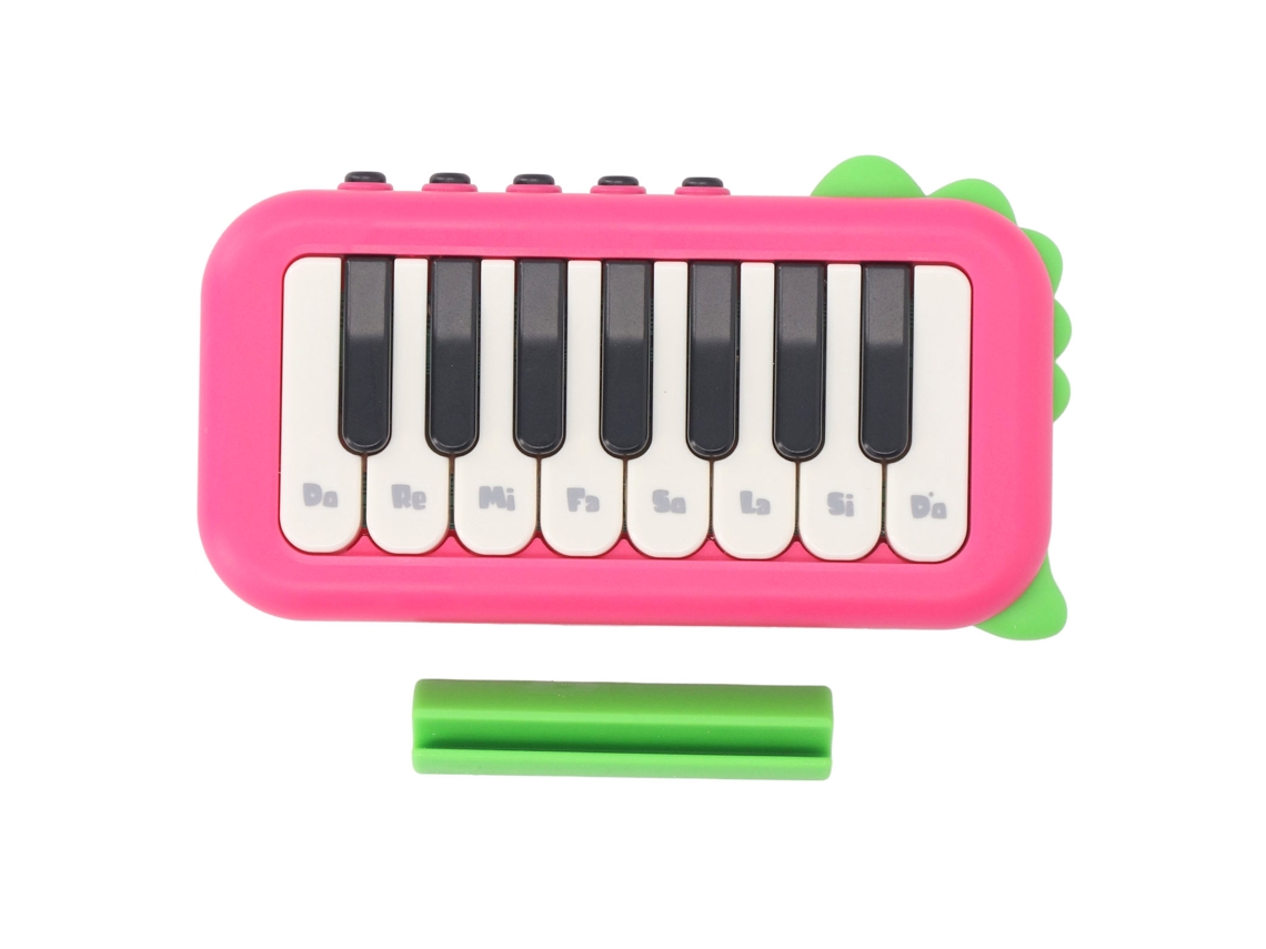 Dan26-máquina De Piano De Bolsillo Para Niños Juguete De Piano Electrónico Educativo Temprano Para Niños Y Niñas Rojo