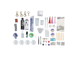 Kit De Resina Con Forma De Huella De Gato, Con Moldes De Silicona Y Herramientas Completas Para Crear Llaveros Y Colgantes Caseros.