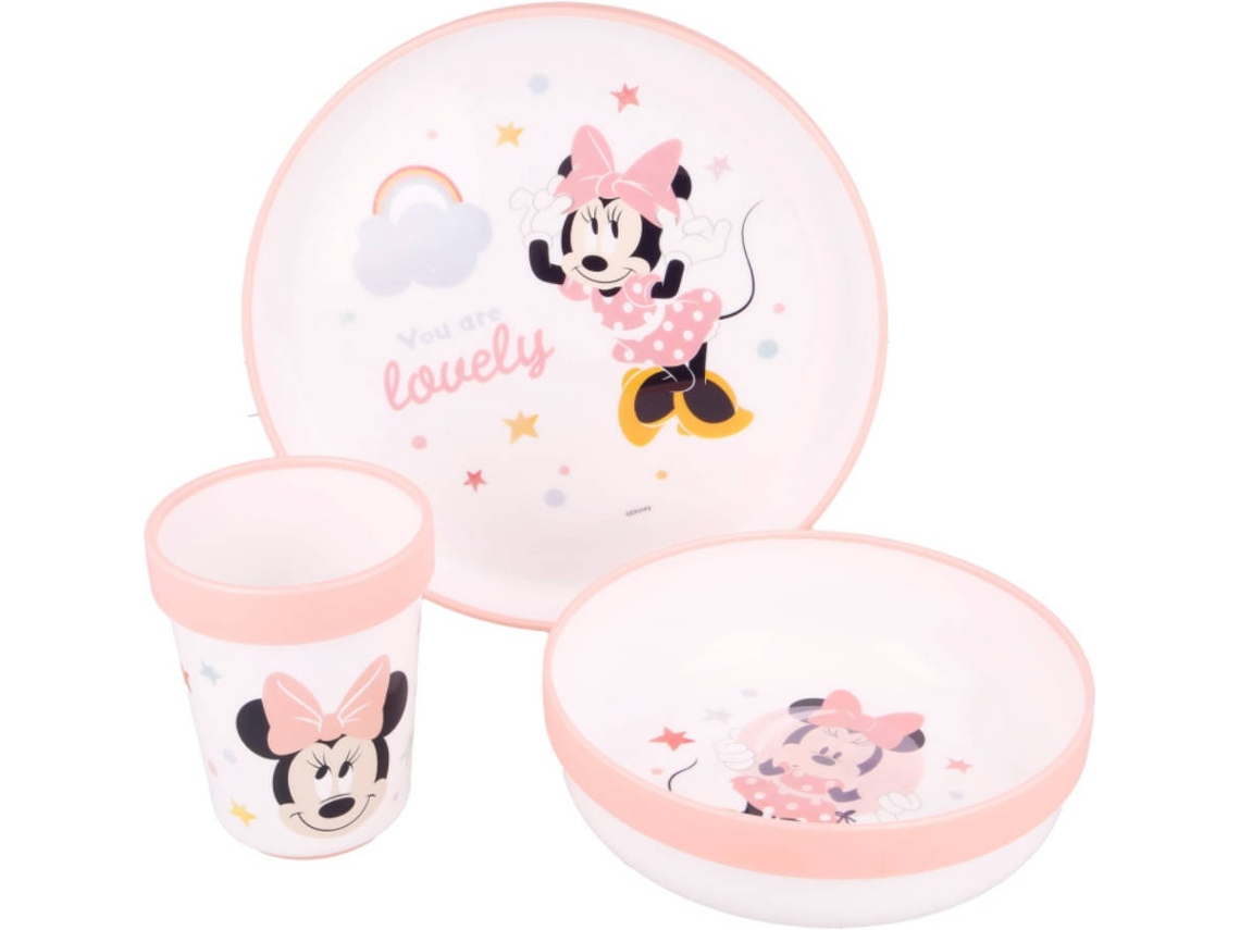 Set de Cocina MINNIE MOUSE MIN65984-45-U Naranja (Plástico)