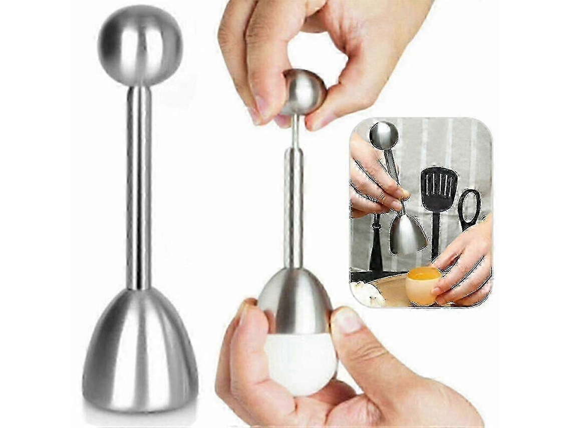 Abridor de huevos de acero inoxidable para huevos pasados por agua, utensilio de cocina Szrh AM Rosewell