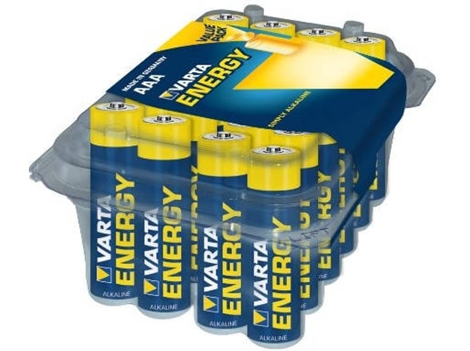 Pilas VARTA Alkaline, AAA, 24 pack
