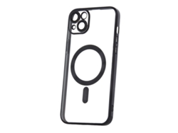 Funda MagSafe para iPhone 14 TFO (Transparente - Negro)